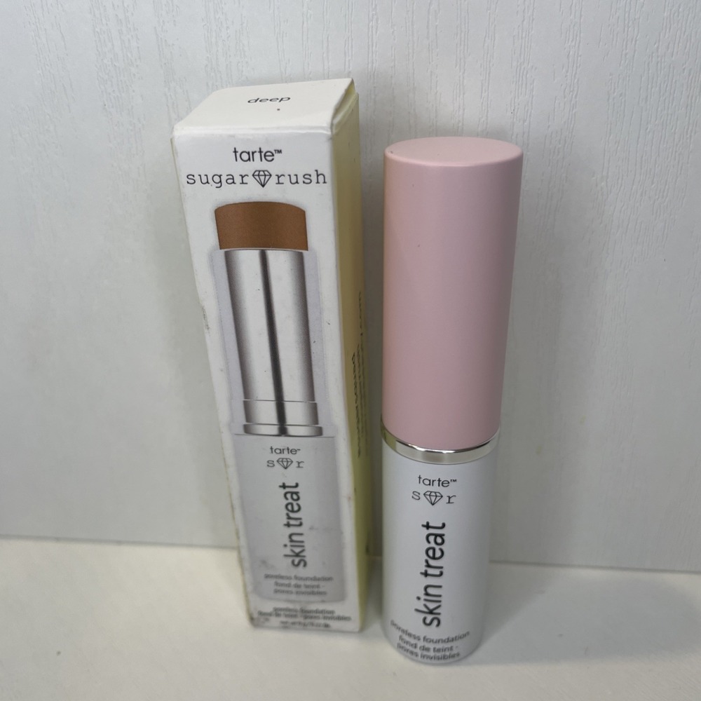 Tarte Sugar Rush Skin Treat Poreless Foundation Shade Deep .32oz